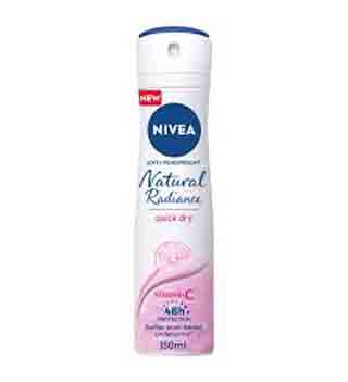 اسپری ضدعرق نیوا 150 میل نچرال رادیانس Natural Radiance